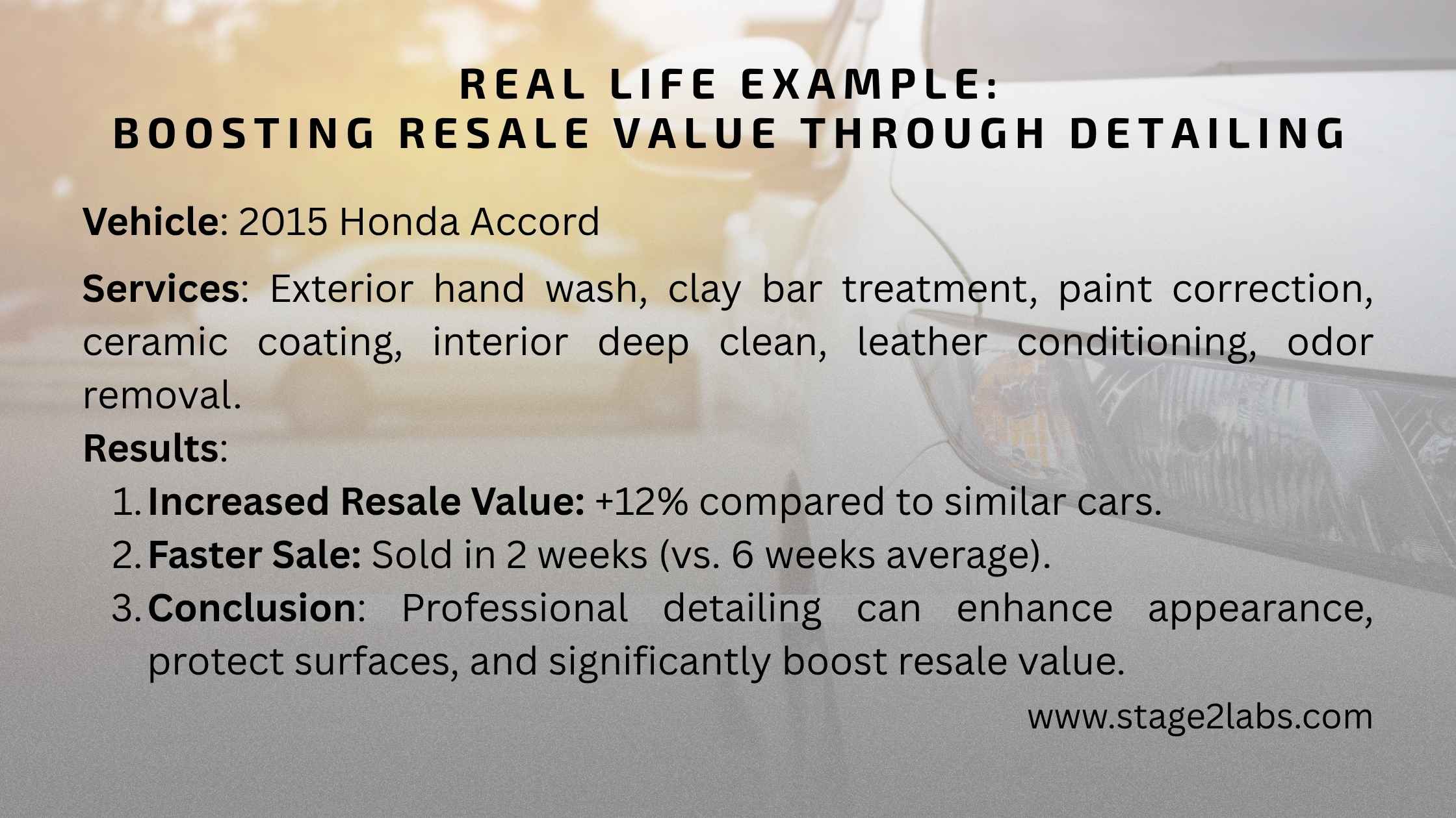 car detailing service